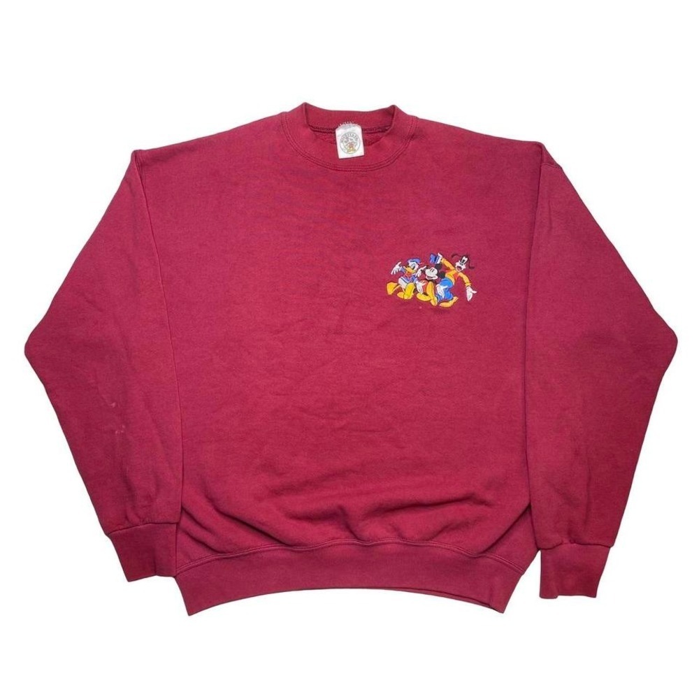 Vintage 90s Disney Mickey Goofy and Donald Duck sweater - Picture 1 of 4